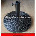 plastic resin outdoor umbrella base